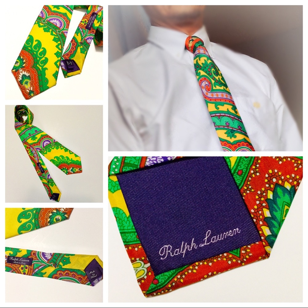 Polo  Ralph Lauren Purple Label Tie